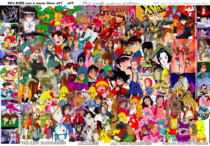 Popular on sale cartoon characters