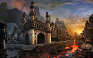 DIGITAL MATTE PAINTING Maac Chowringhee