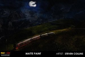 DIGITAL MATTE PAINTING Maac Chowringhee