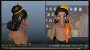 300px x 169px - MOTION CAPTURE USED IN GANESHA TELE SERIAL