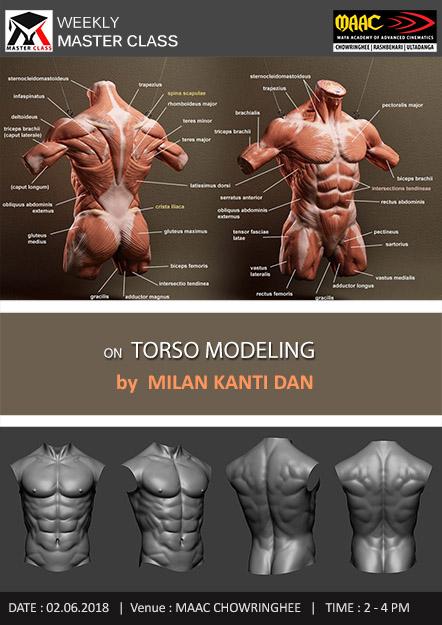 Weekly Master Class on Torso Modeling