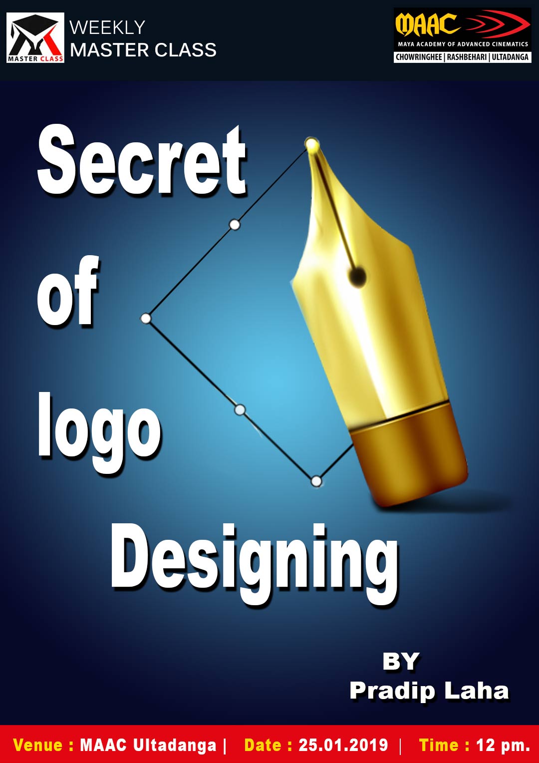Weekly Master Class on Secret of Logo Designing