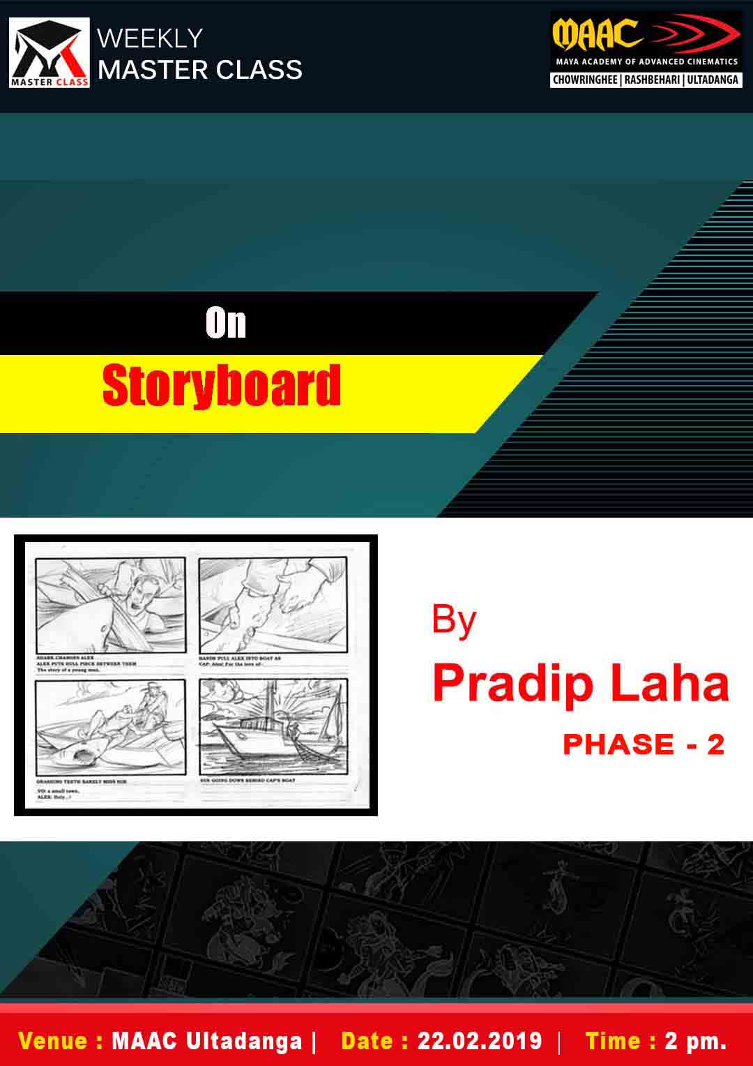 Weekly Master Class on Story Boarding Phase 2