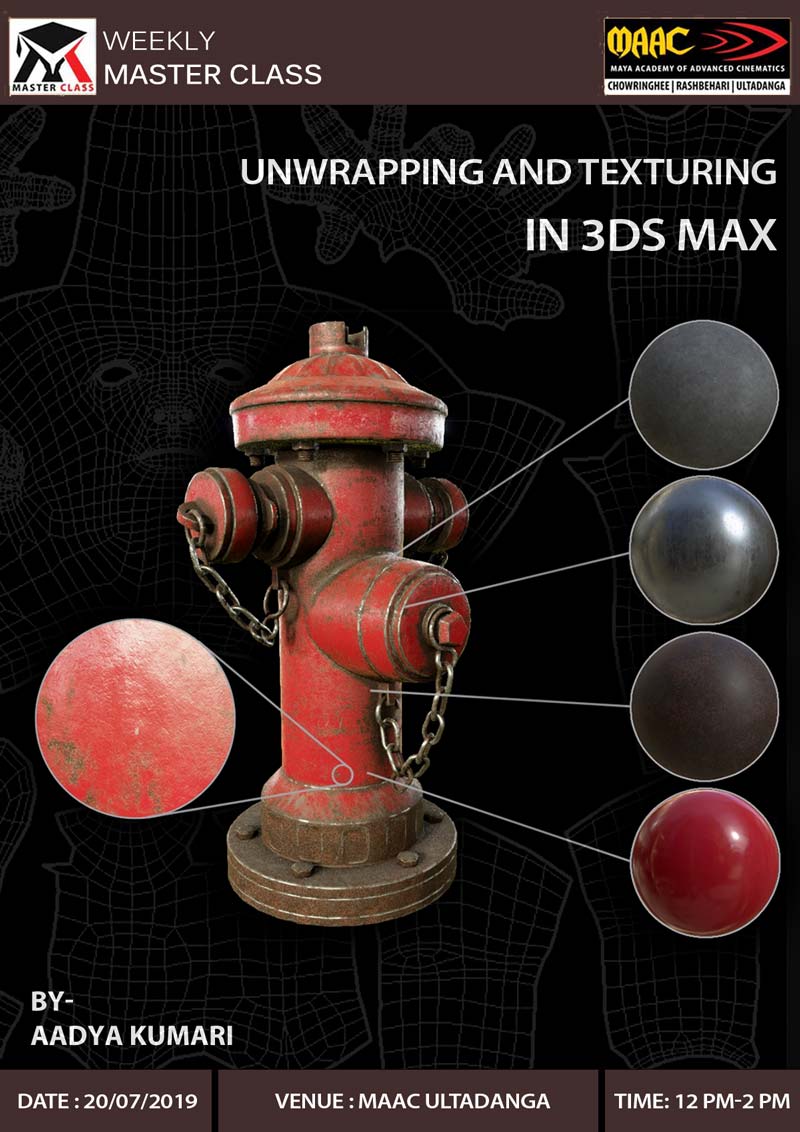 Weekly Master Class on Unwrapping & Texturing in 3Ds Max