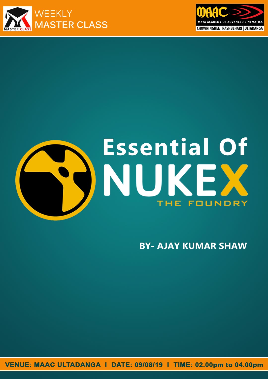Weekly Master Class on Essential Of Nuke