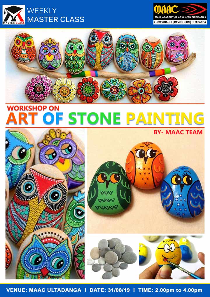 Weekly Master Class on Art of Stone Painting