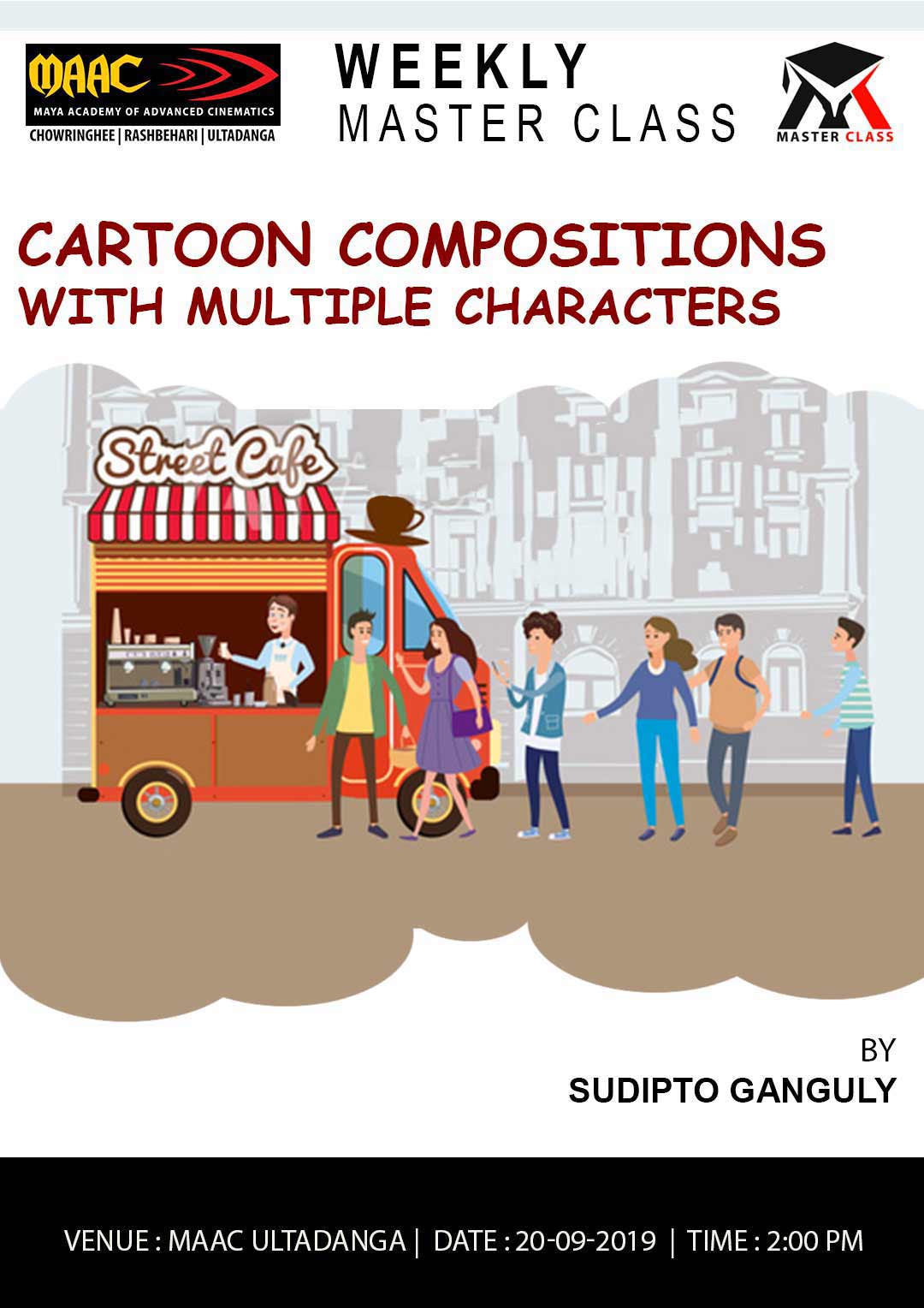 Weekly Master Class on Cartoon Compositions With Multiple Character