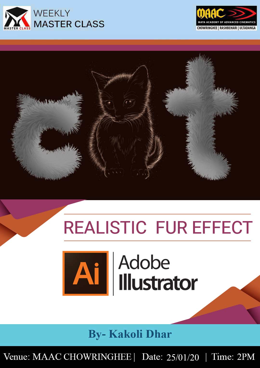 Weekly Master Class on Realistic Fur Effect