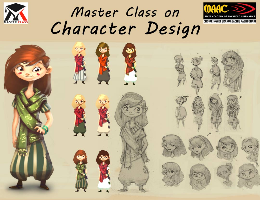 Free Master Class on Character Design for Animation