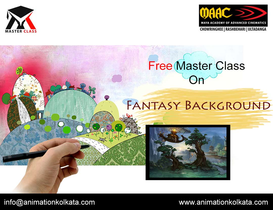 Free Master Class on Fantasy Background