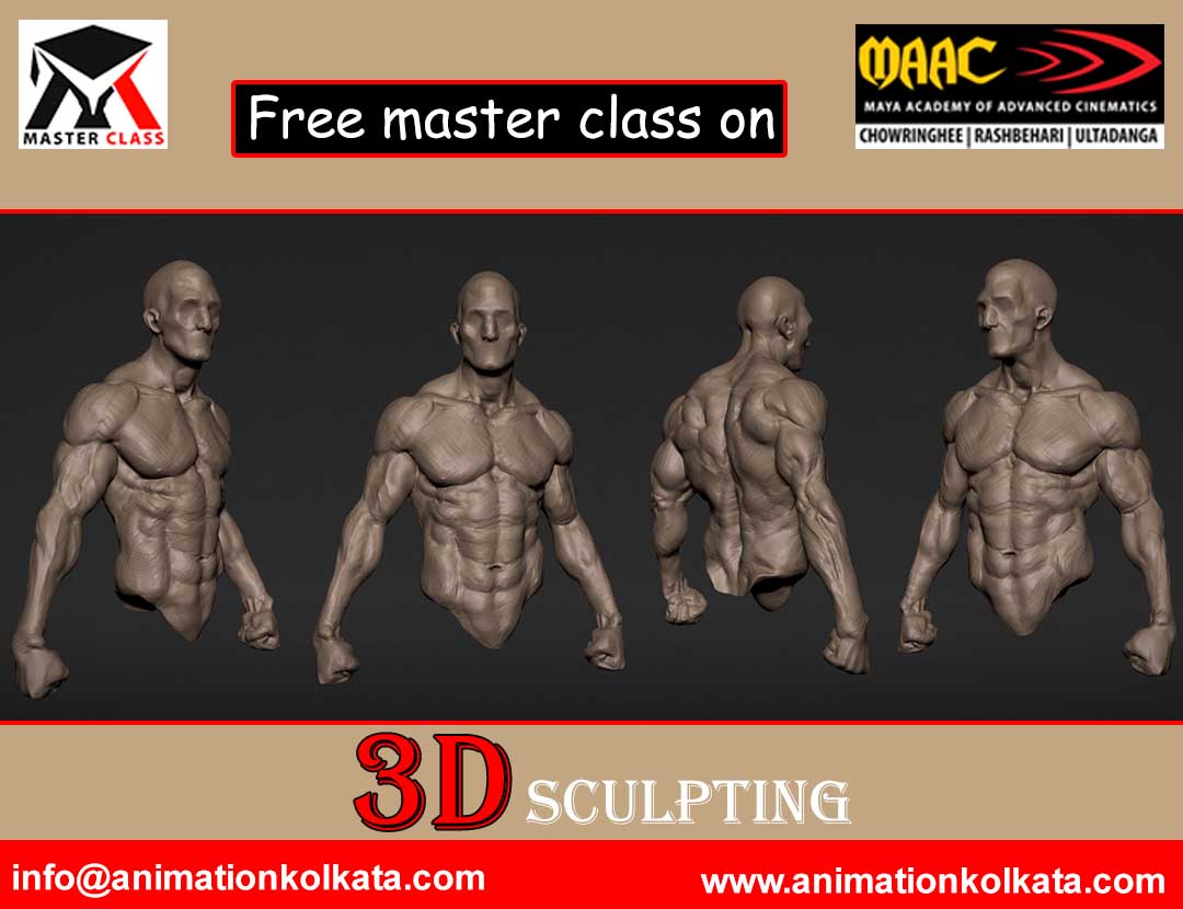 Free Master Class on 3D Sculpting