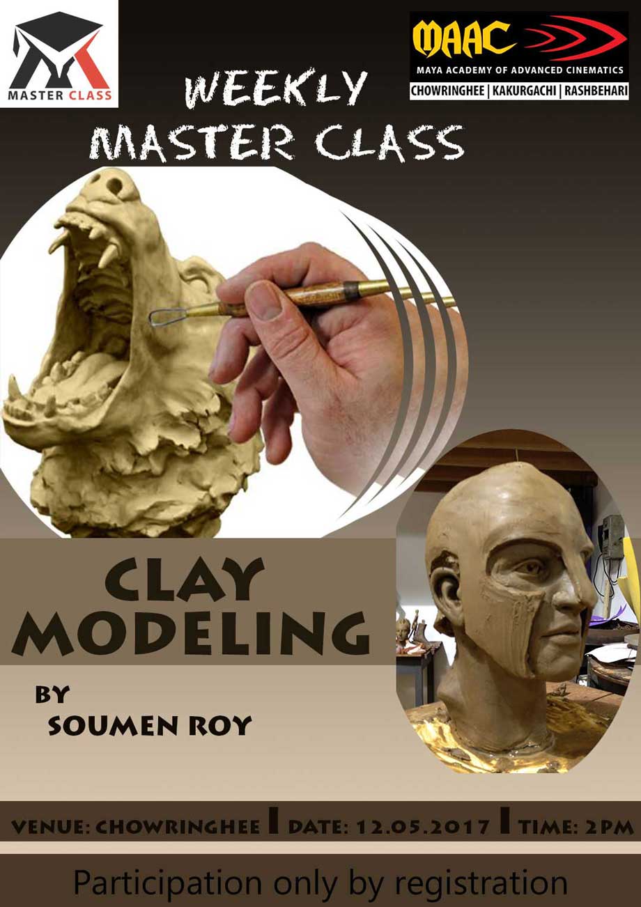 Weekly Master Class on Clay Modeling - Soumen Roy