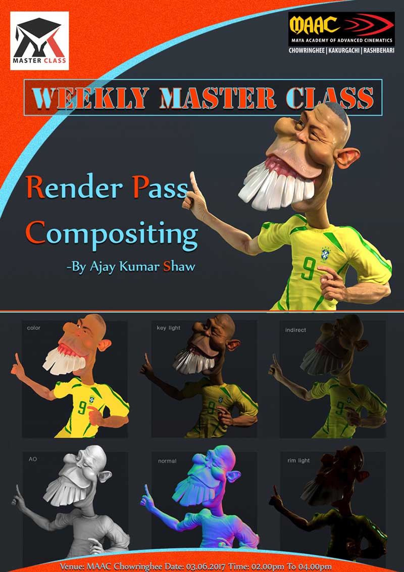 Weekly Master Class on Render Pass Compositing - Ajay Kumar Shaw