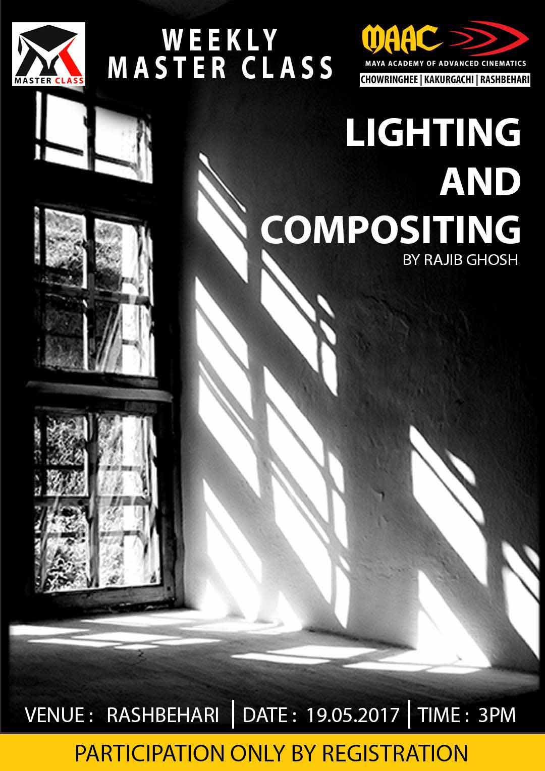 Weekly Master Class on Lighting and Compositing - Rajib Ghosh