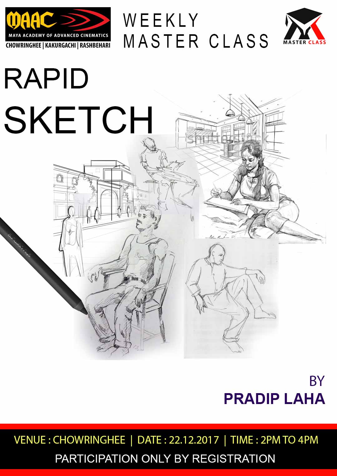 Weekly Master Class on Rapid Sketch