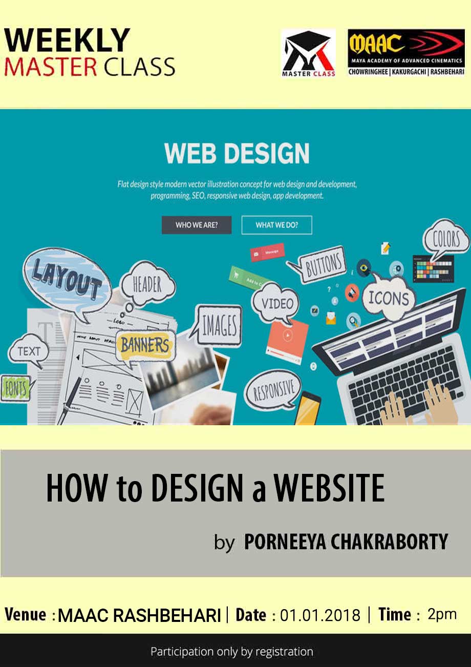Weekly Master Class on Web Design