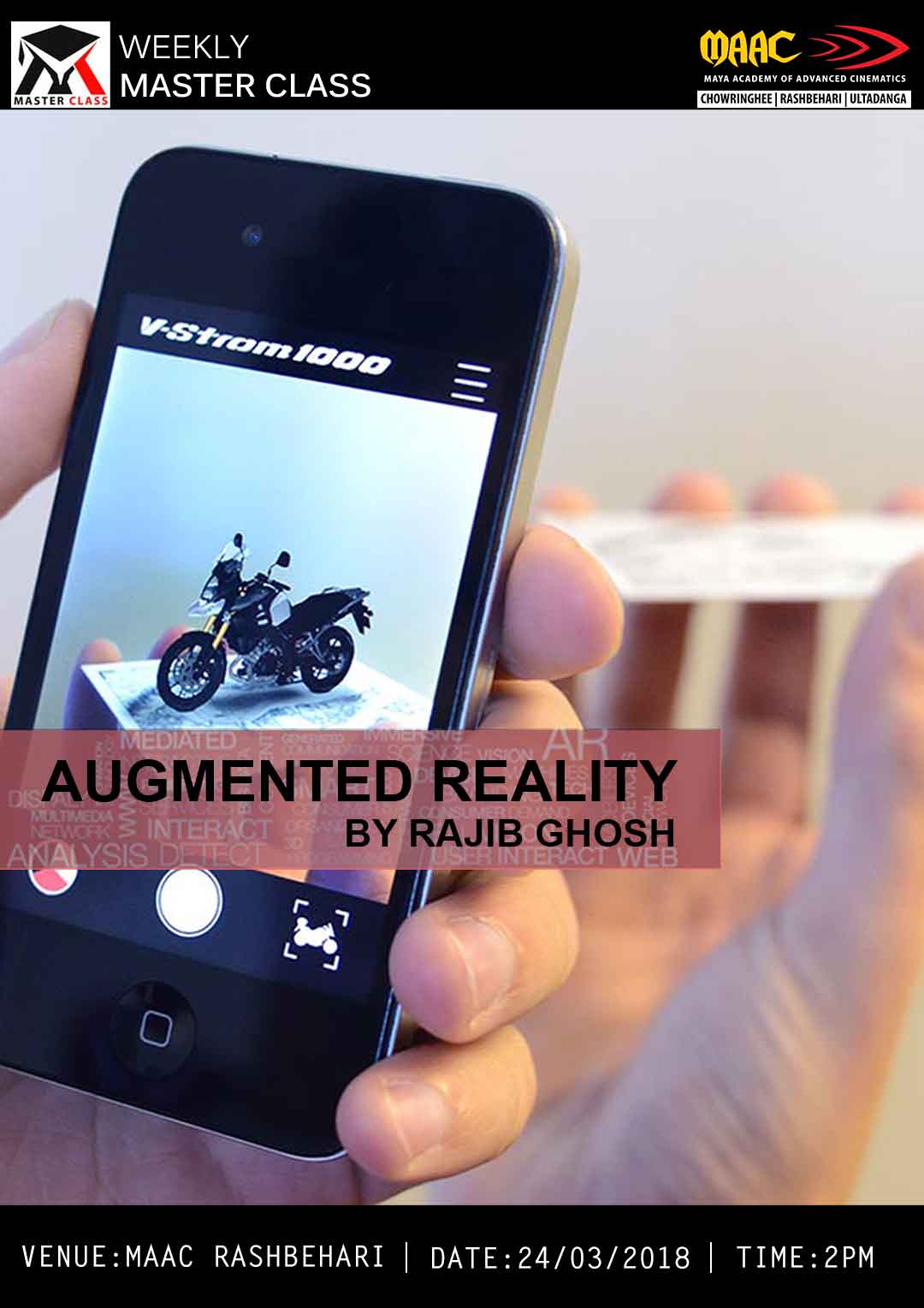 Weekly Master Class on Augmented Reality