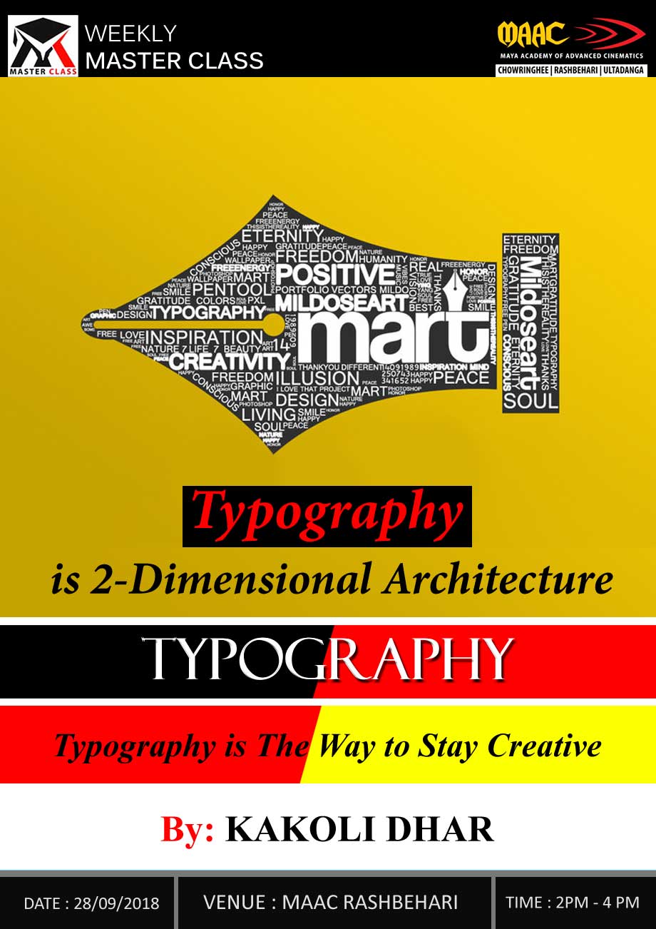 Weekly Master Class on Typography