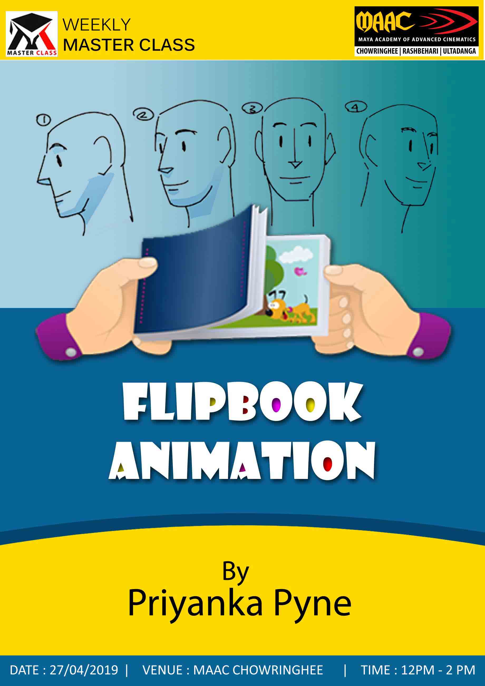 Weekly Master Class on Flipbook Animation