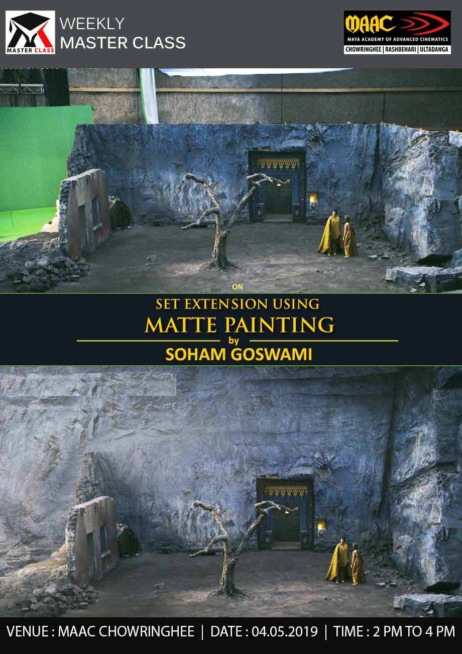 Weekly Master Class on Set Extension Using Matte Painting