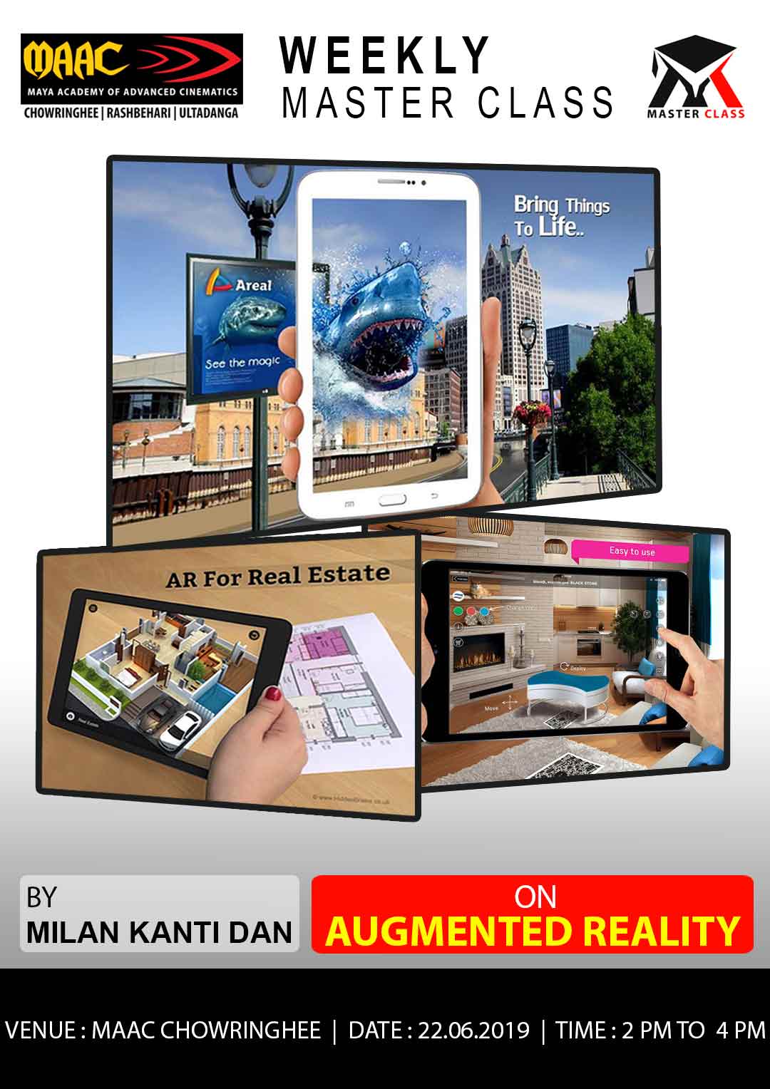 Weekly Master Class on Augmented Reality