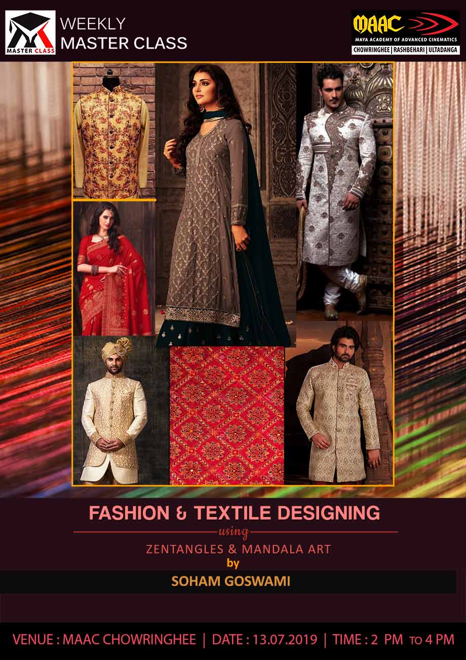 Weekly Master Class on Fashion & Textile Designing