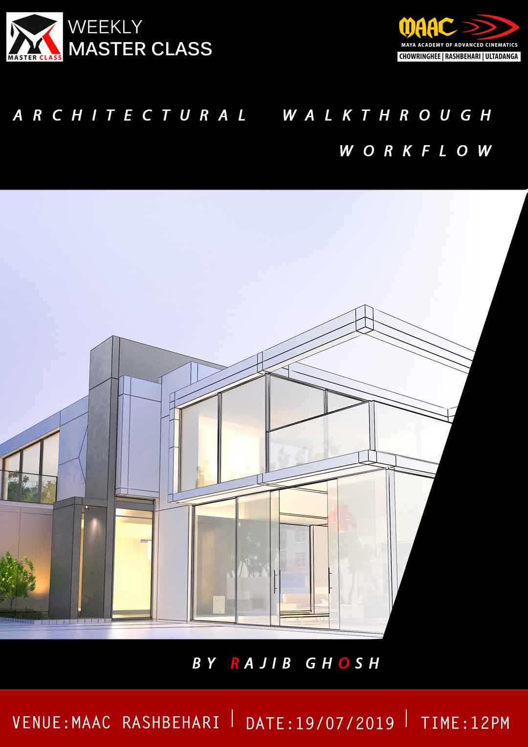 Weekly Master Class on Architectural Walkthrough Workflow