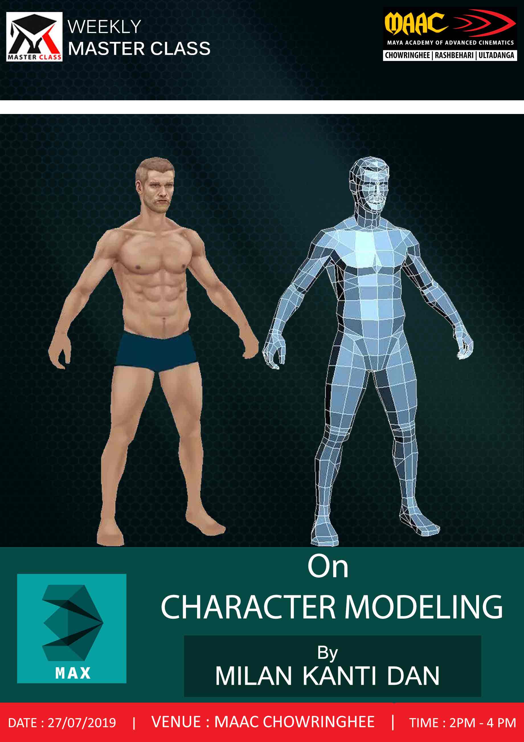 Weekly Master Class on Character Modeling