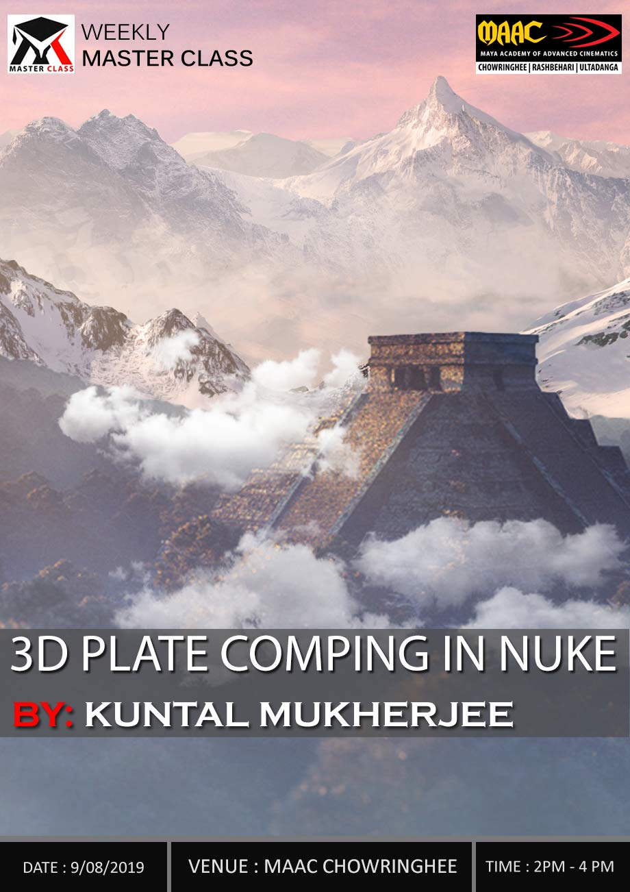 Weekly Master Class on 3D Plate Comping in Nuke