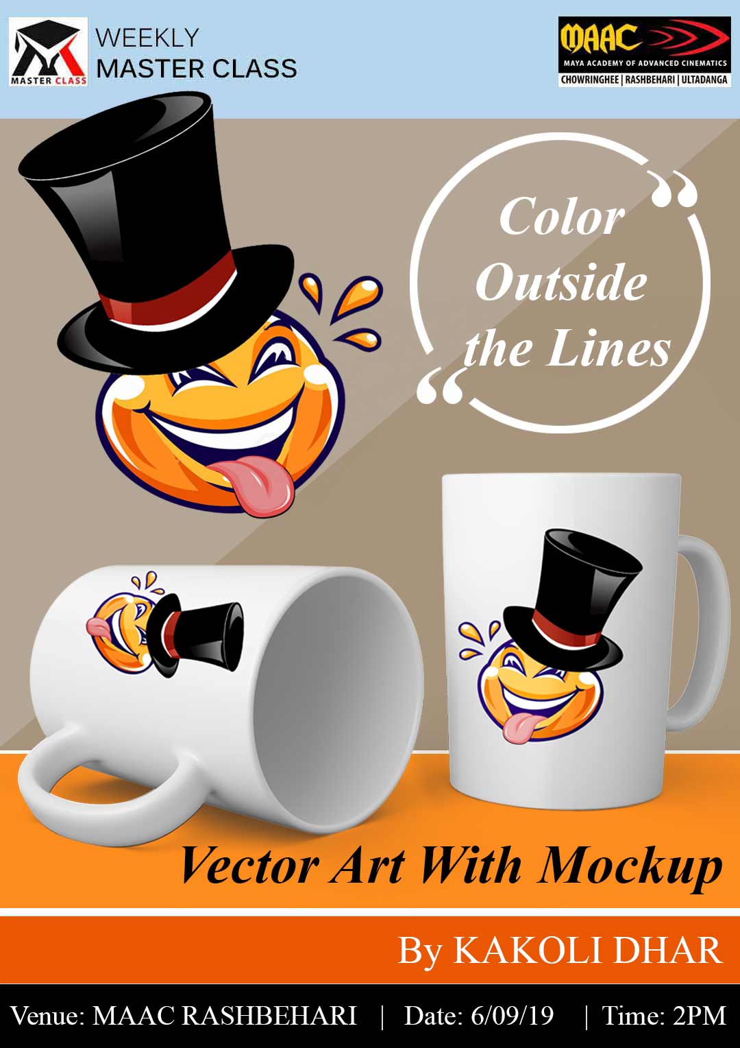 Weekly Master Class on Vector Art with Mockup