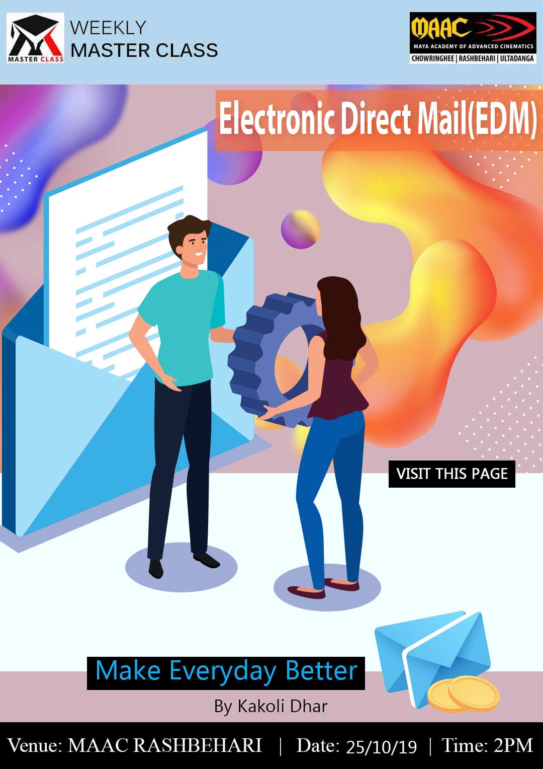 Weekly Master Class on Electronic Direct Mail