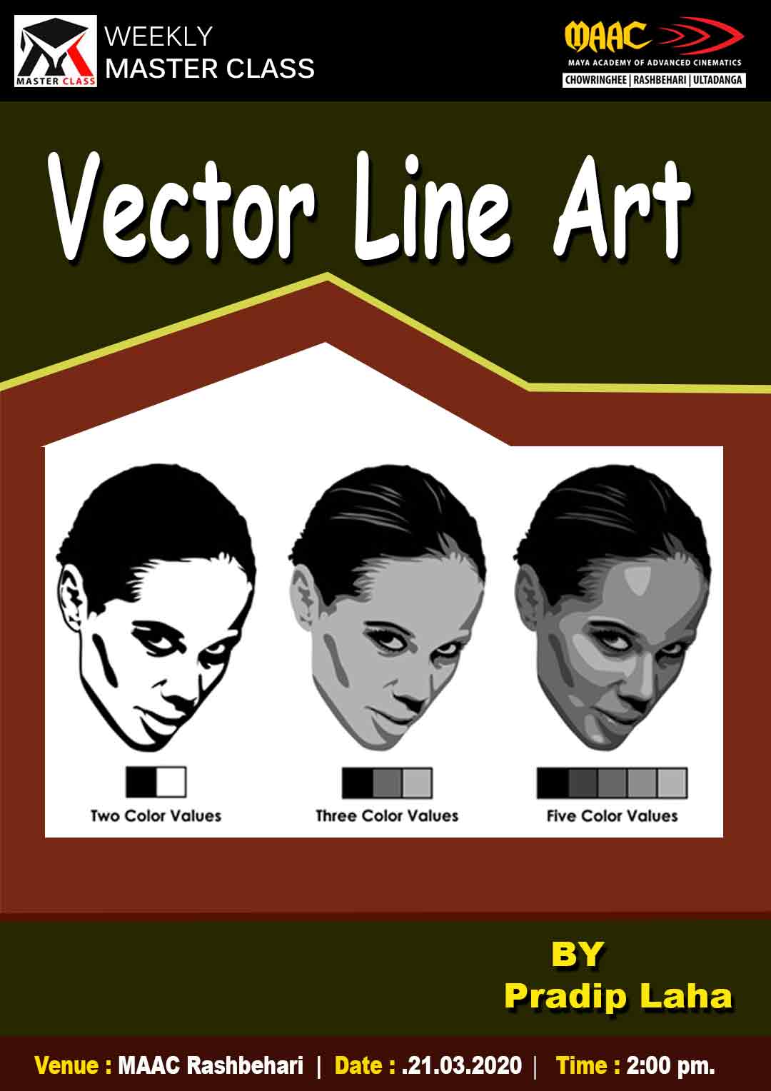 Weekly Master Class on Vector Line Art