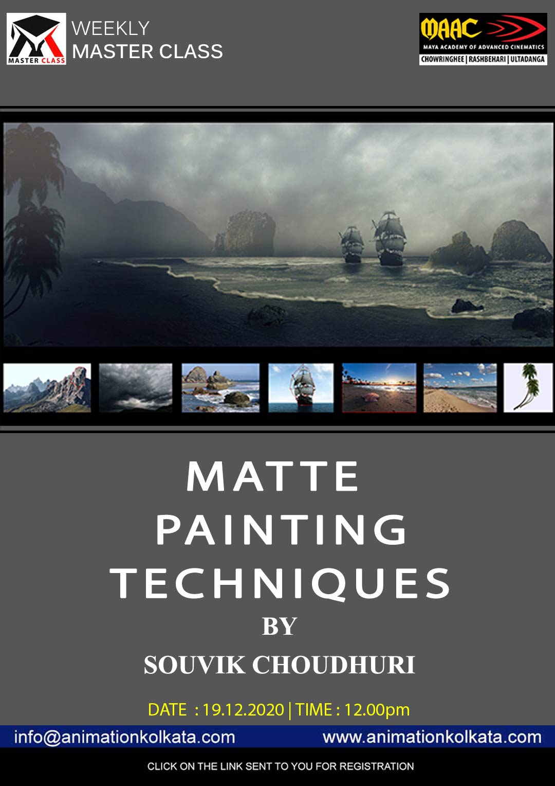 Weekly Master Class on Matte Painting Techniques