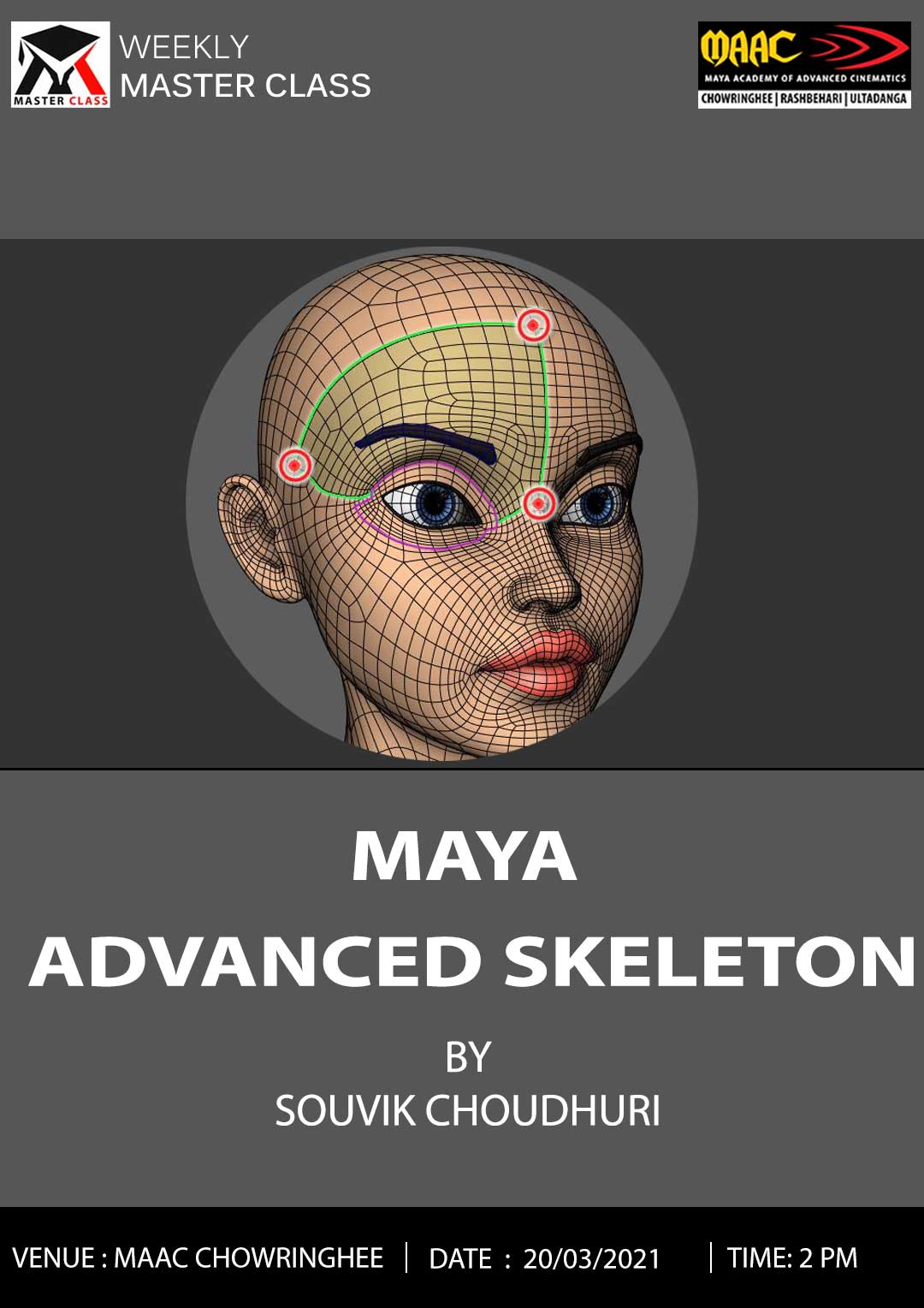 Weekly Master Class on Maya Advanced Skeleton