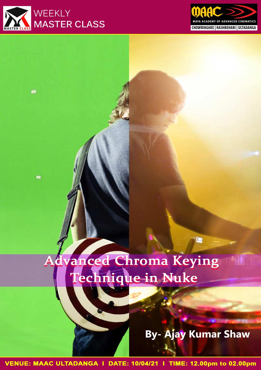 Weekly Master Class on Advanced Chroma Keying Technique in Nuke
