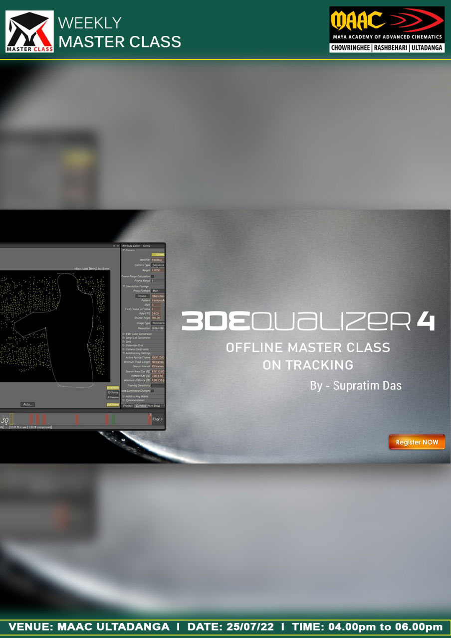 Weekly Master Class on 3D Equalizar4