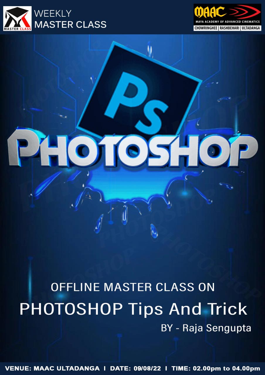 Weekly Master Class on Photoshop Tips & Tricks